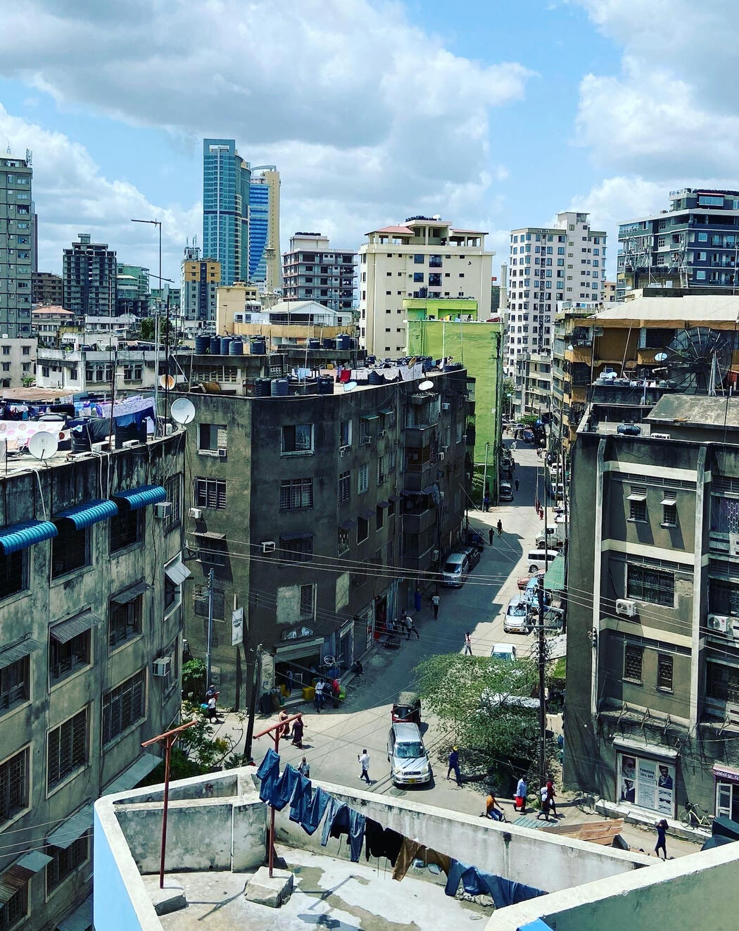 VIEW FROM TRCS DAR ES SALAAM BRANCH